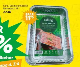 Bilka F.eks. Salling grillbakke tilbud