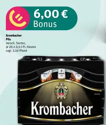 REWE KROMBACHER Pils tilbud