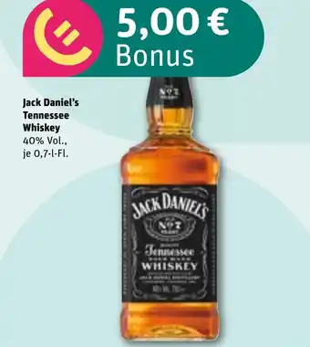 REWE JACK DANIEL'S Tennesse whiskey tilbud