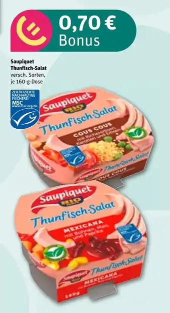 REWE SAUPIQUET Thunfisch-salat tilbud