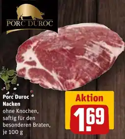 REWE Porc duroc nacken tilbud