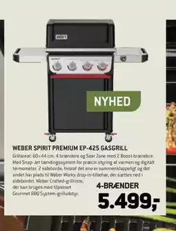 XL-BYG Weber spirit premium ep-425 gasgrill tilbud