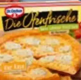 REWE DR, OETKER Die ofenfrische vier kase tilbud