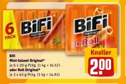 REWE BIFI Mini-salami original tilbud