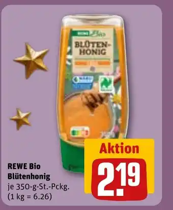 REWE REWE Bio blütenhonig tilbud