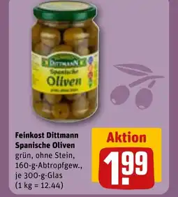 REWE Feinkost dittmann spanische oliven tilbud