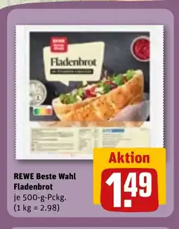 REWE REWE Beste wahl fladenbrot tilbud