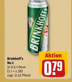 REWE BRINKHOFF'S No.1 tilbud