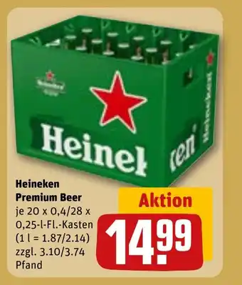 REWE HEINEKEN Premium beer tilbud