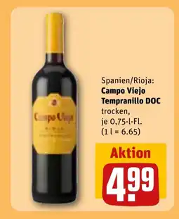 REWE Campo viejo tempranillo doc tilbud