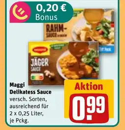 REWE MAGGI Delikatess sauce tilbud