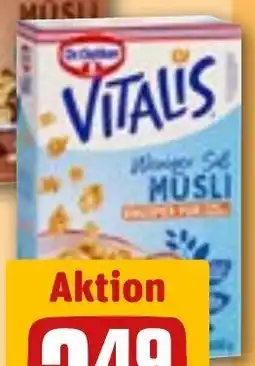 REWE DR. OETKER Vitalis musli tilbud