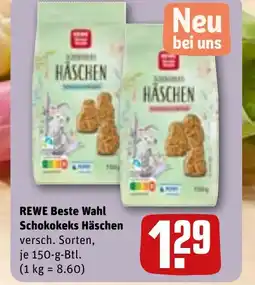 REWE REWE Beste wahl schokokeks häschen tilbud