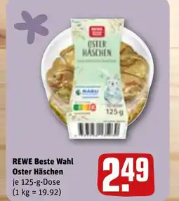 REWE REWE Beste wahl oster häschen tilbud