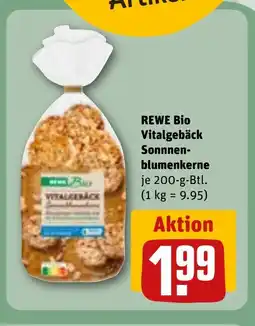 REWE REWE Bio vitalgebäck sonnnen- blumenkerne tilbud