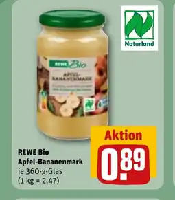 REWE REWE Bio apfel-bananenmark tilbud