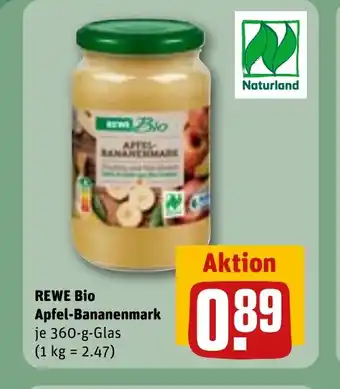 REWE REWE Bio apfel-bananenmark tilbud