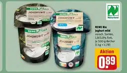 REWE REWE Bio joghurt mild tilbud