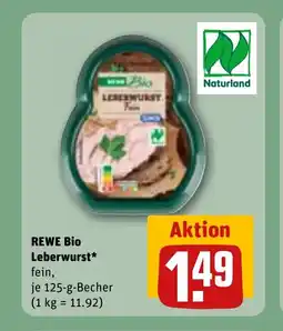 REWE REWE Bio leberwurst tilbud