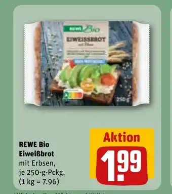 REWE REWE Bio eiweißbrot tilbud