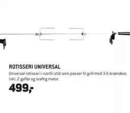 XL-BYG Rotisseri universal tilbud