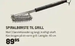 XL-BYG Spiralbørste til grill tilbud