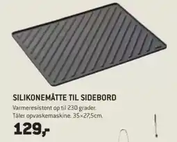 XL-BYG Silikonemåtte til sidebord tilbud