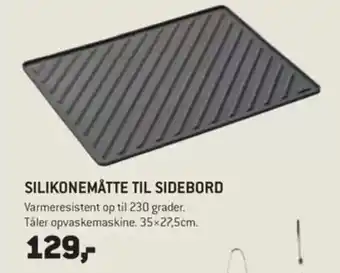 XL-BYG Silikonemåtte til sidebord tilbud