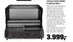 XL-BYG Cozze g-800 combo plancha-grill tilbud