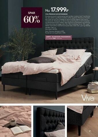 SengeSpecialisten Viva premium elevationsseng tilbud