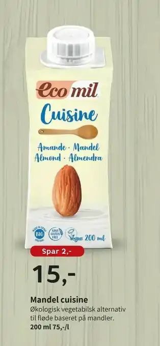 Mandel cuisine