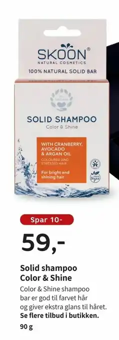 Solid shampoo Color & Shine