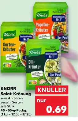 Kaufland KNORR Salat-Krönung tilbud