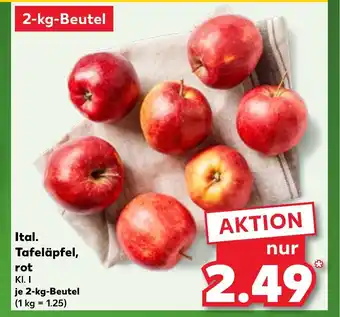 Kaufland DE Ital. Tafeläpfel, tilbud