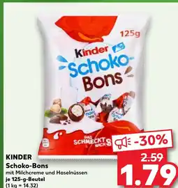 Kaufland DE KINDER Schoko-Bons tilbud
