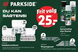 Lidl Smådelssortiment, Ringnøglesæt eller Spraymaling eller klarlak tilbud