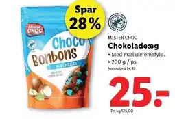 Lidl Chokoladeæg 200 g tilbud