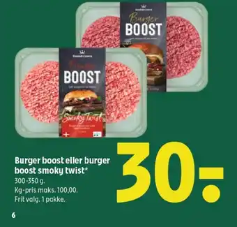 Coop 365 Burger boost eller burger boost smoky twist* tilbud