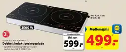 Lidl Dobbelt induktionskogeplade tilbud