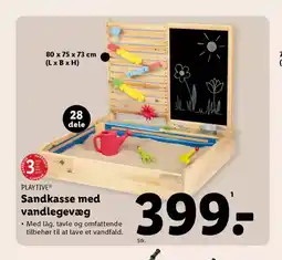 Lidl PLAYTIVE® Sandkasse med vandlegevæg tilbud