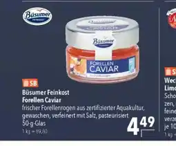 Citti Büsumer Feinkost Forellen Caviar tilbud