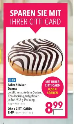 Citti Baker & Baker Donuts tilbud