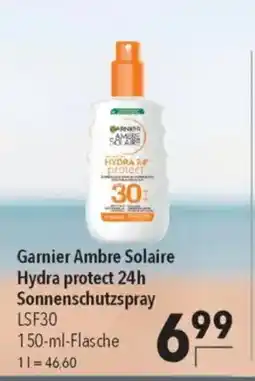 Citti Garnier Ambre Solaire Hydra protect 24h Sonnenschutzspray tilbud