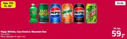 Fleggaard Pepsi, Mirinda, Faxe Kondi el. Mountain Dew tilbud