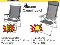 Harald Nyborg Campingstol tilbud