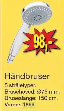 Harald Nyborg Håndbruser tilbud