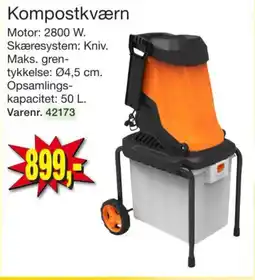 Harald Nyborg Kompostkværn tilbud
