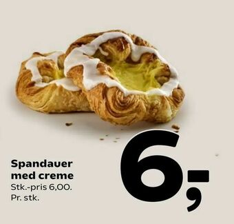 Coop 365 Spandauer med creme tilbud