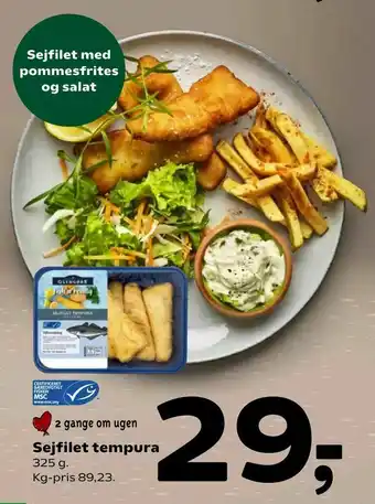 Coop 365 Sejfilet tempura tilbud