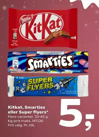 Coop 365 Kitkat, Smarties eller Super flyers tilbud